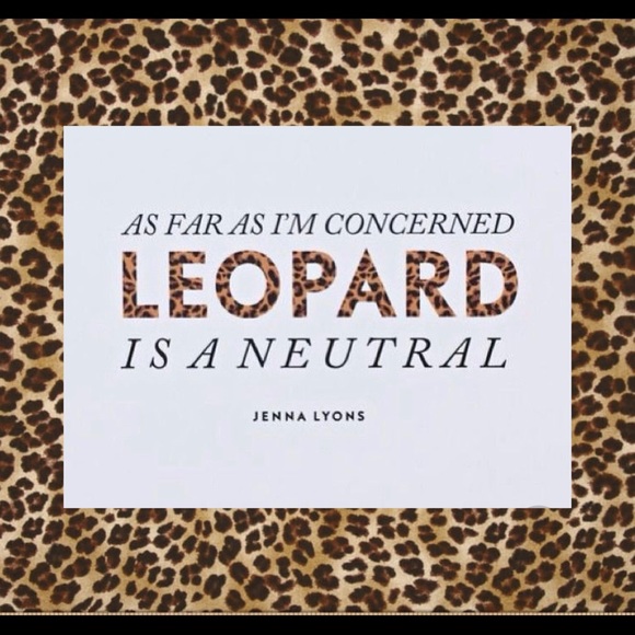 I LOVE LEOPARD PRINT π - Picture 1 of 3